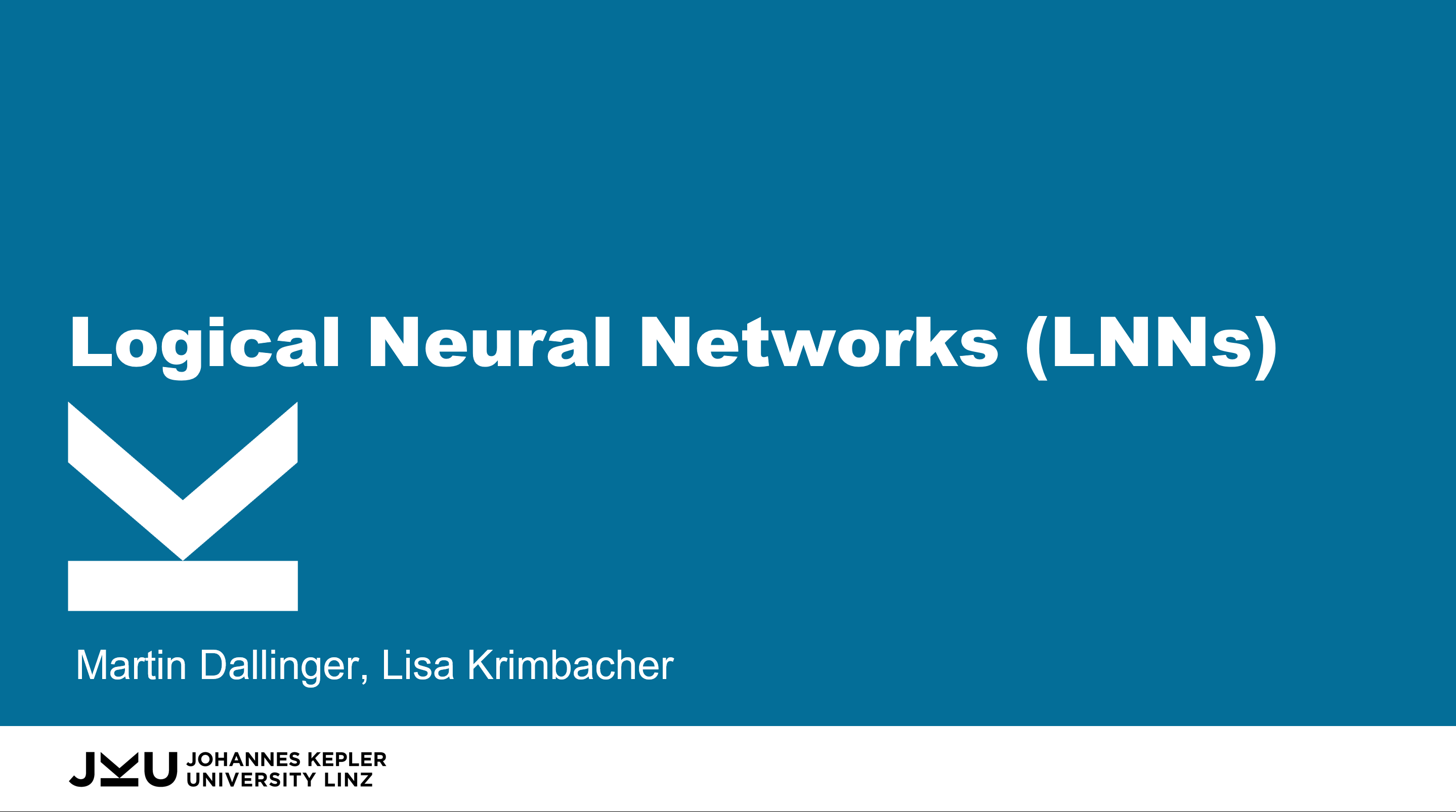 LNN presentation banner